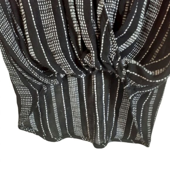 ❤️ O'Neil High Low Sheer Blouse sz S - Picture 8 of 10